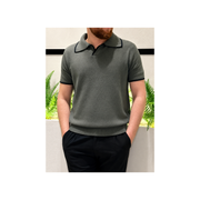 Premium Knitwear Polo Olive - WASTA 1