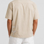 WASTA Box Fit Shirt Beige 2